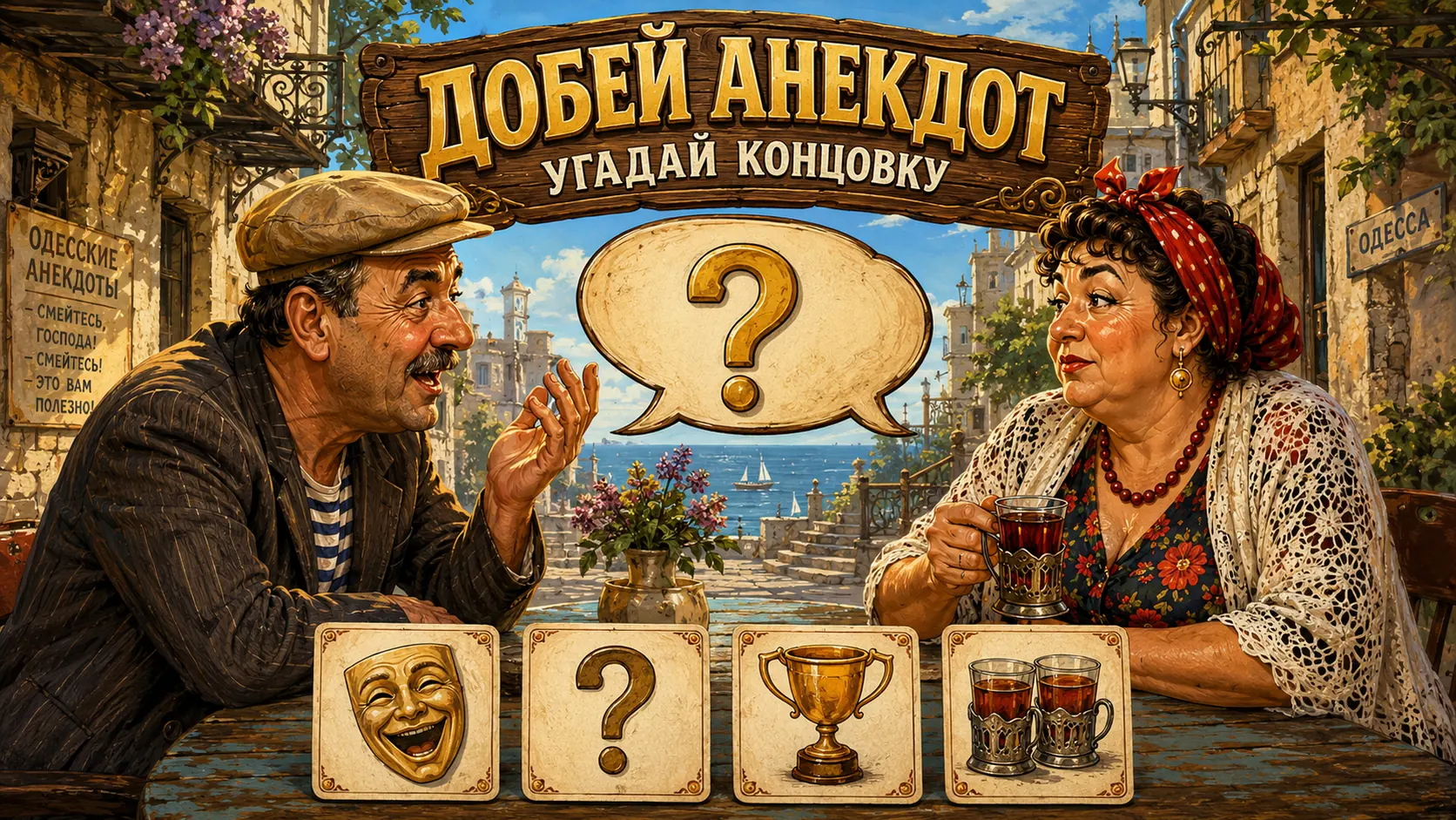 Игра «Добей анекдот»